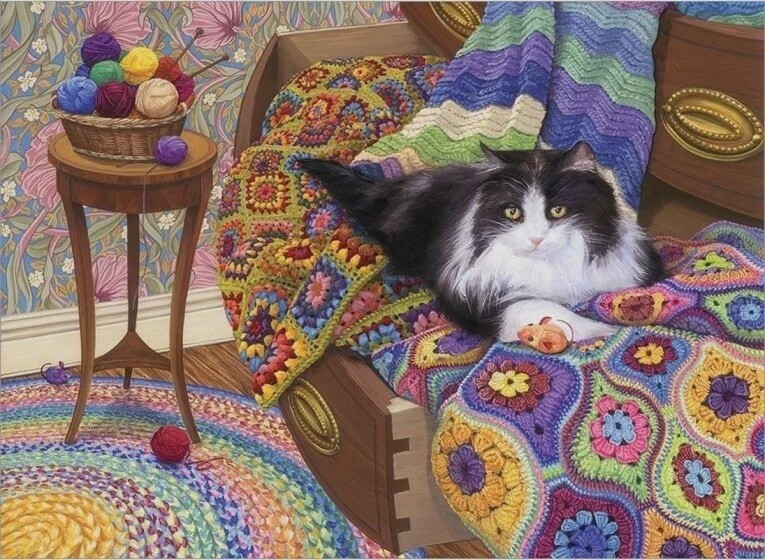 Comfy Cat Puzzel -1000 stukjes