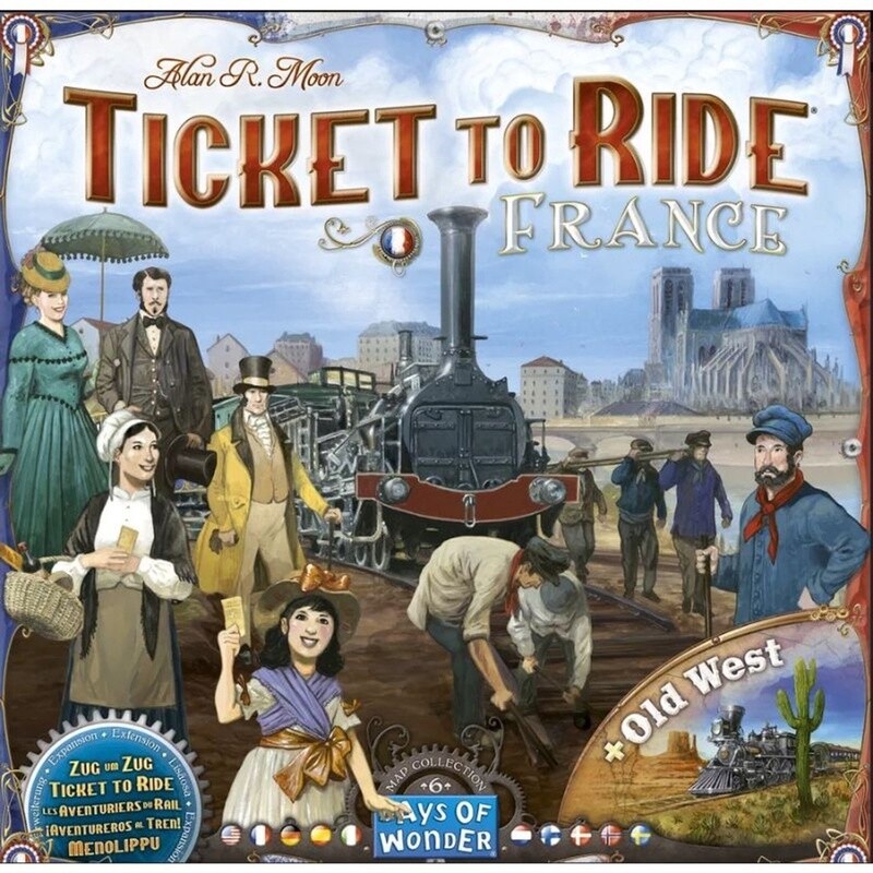 Ticket to ride france/old west