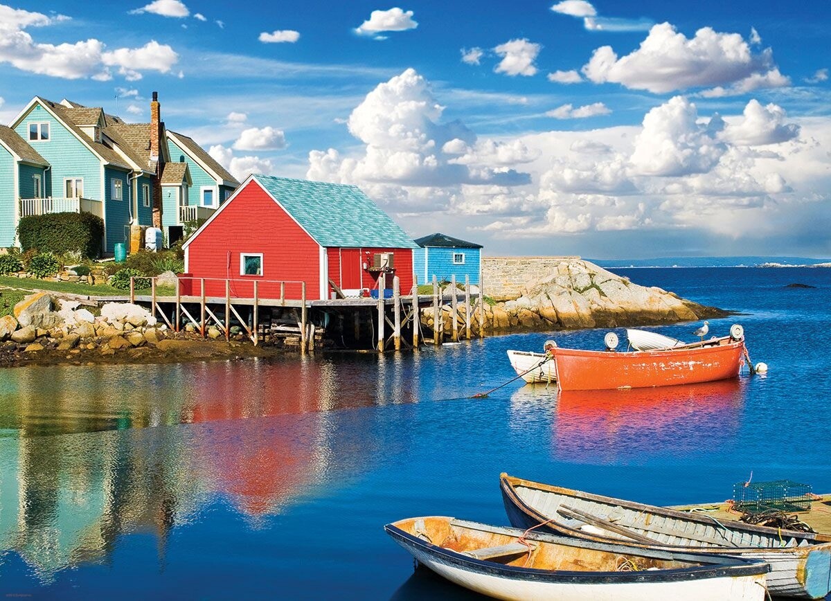 Peggy’s Cove Nova Scotia - 1000 stukjes