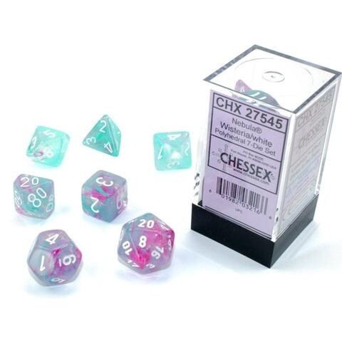 d&amp;d set nebula wisteria/white