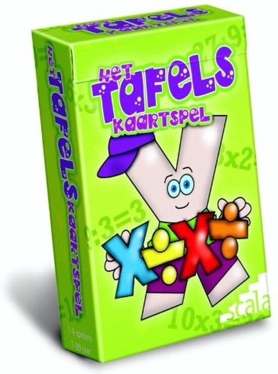 Het Tafels kaartspel
