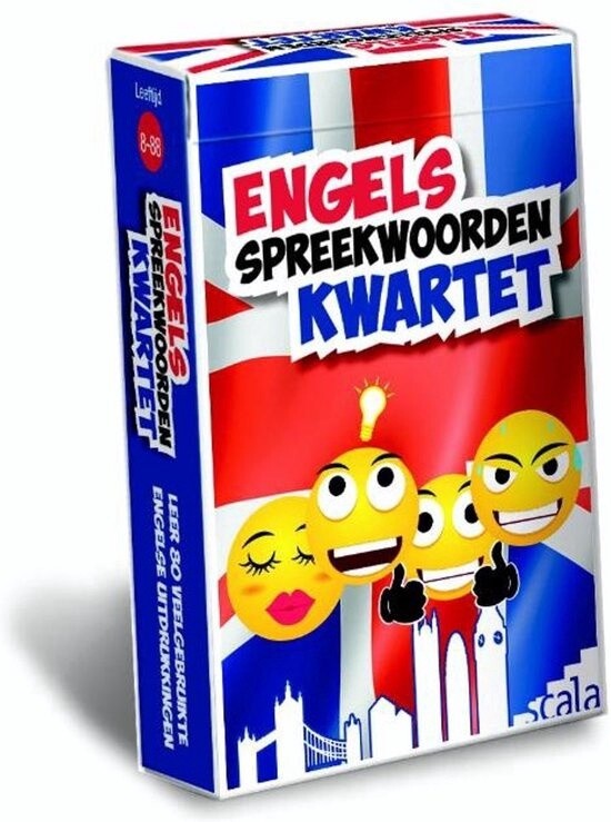 Engels spreekwoorden kwartet
