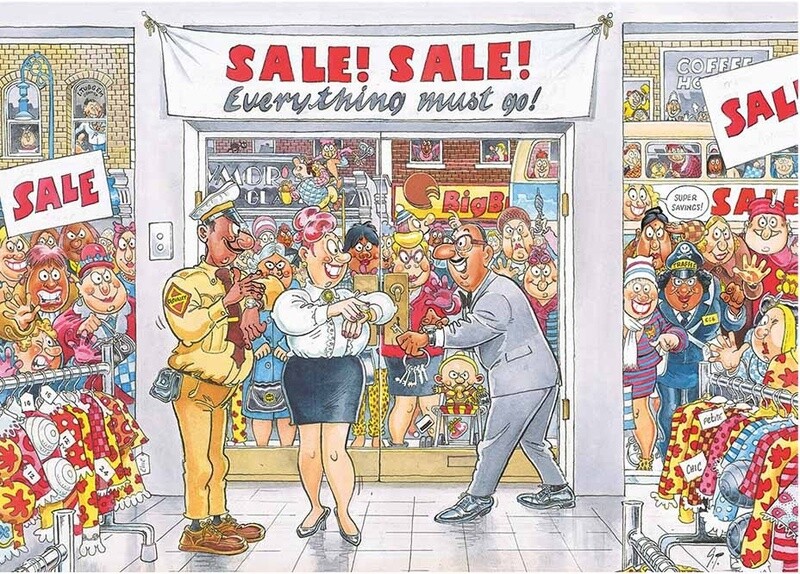 Wasgij Mystery Everything Must Go Puzzel 7 - 1000 stukjes