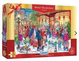 Gibsons Limited Edition Puzzel Winter Wonderland  - 1000 stukjes