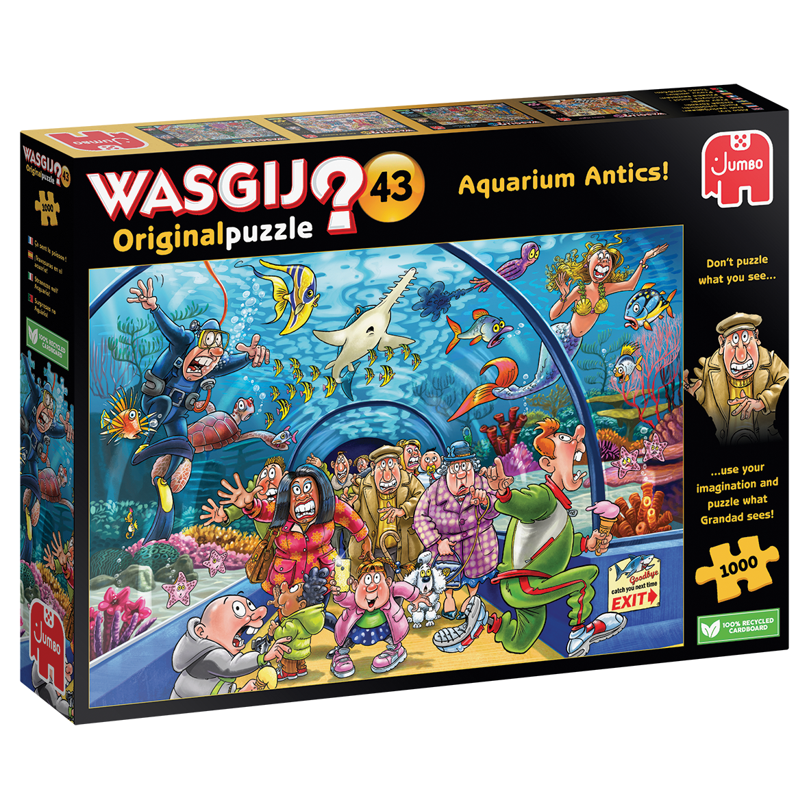 Wasgij Aquarium Antics Puzzel 43 - 1000 stukjes