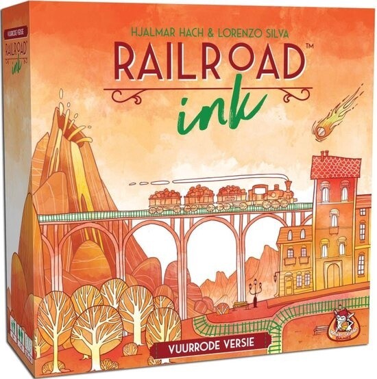 Railroad ink rood