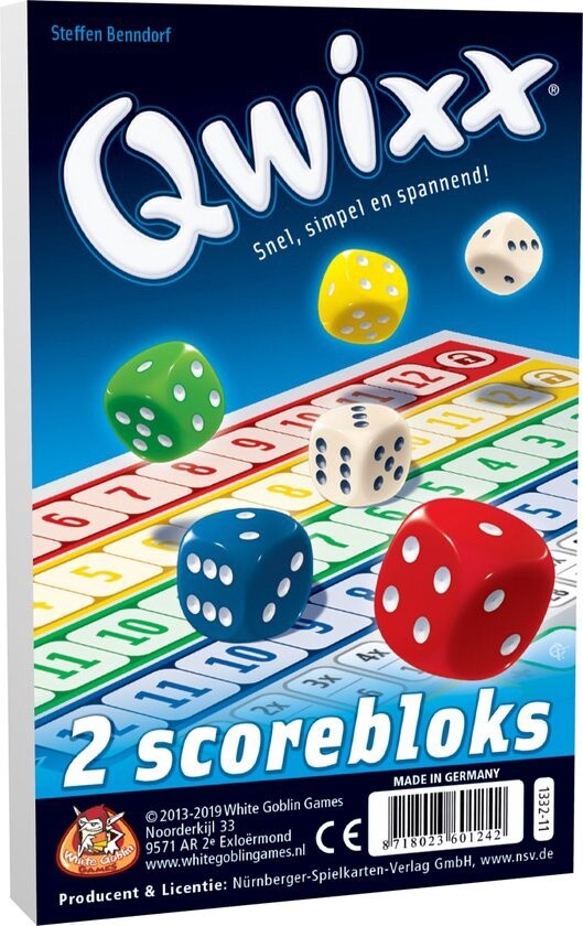 Qwixx blokjes
