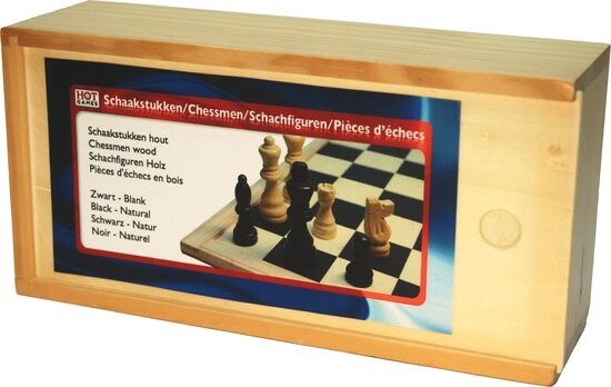 schaakstuk hout 77mm