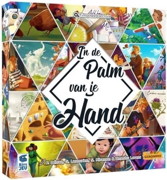 in de palm van je hand