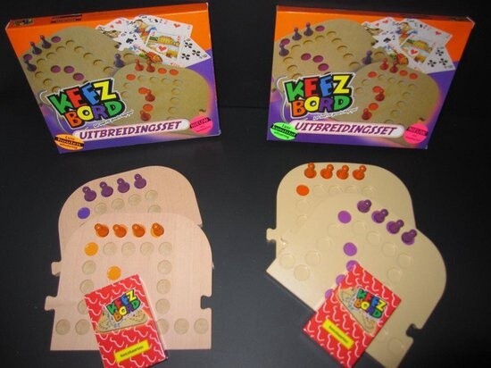 Keezbord aanvulset 4-6 kunststof