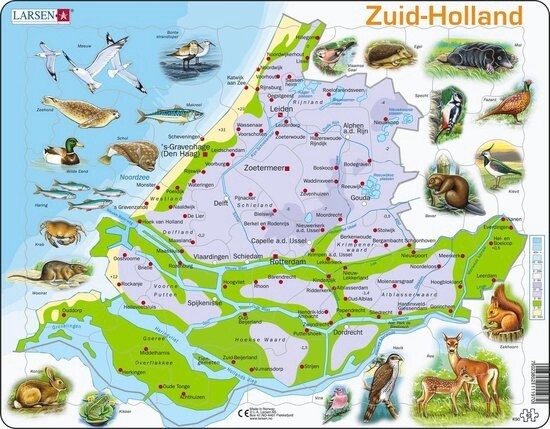 Larsen Zuid Holland met dieren - 62 Stukjes