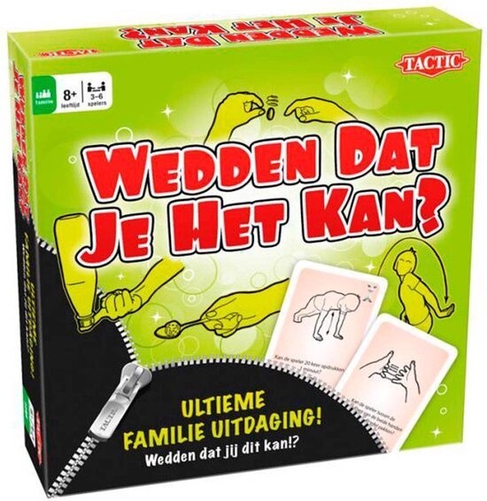 wedden dat je het kan
