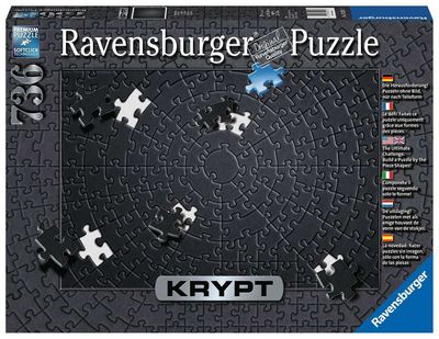 Krypt Zwart puzzel