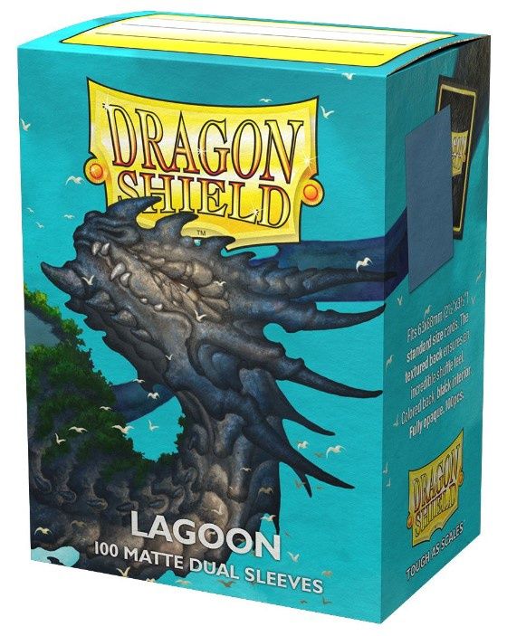 Dragon shield sleeves Lagoon