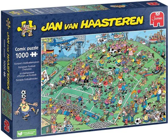 Jan van Haasteren Europa&#39;s voetbalkampioen