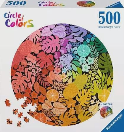 Circle of colors Puzzel