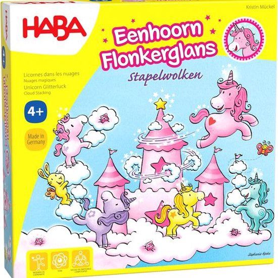 Eenhoorn fonkel glans Stapelwolken