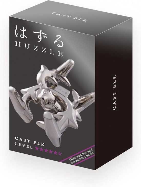 Mini Cast Huzzle puzzel Elk