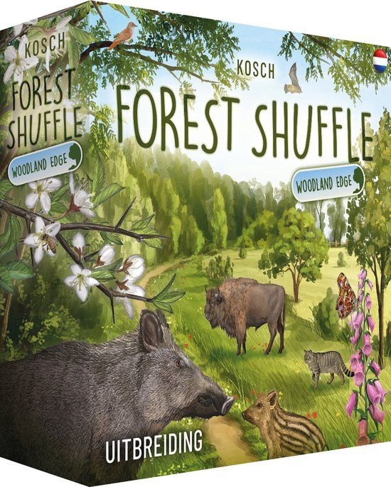Forest shuffle woodland edge