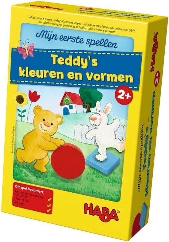 Teddy&#39;s kleuren en vormen