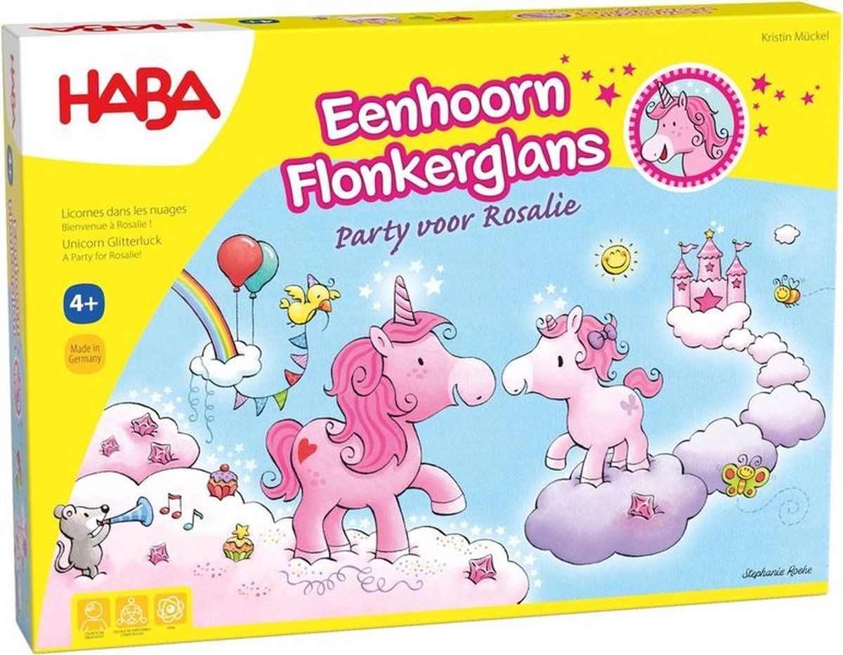 Eenhoorn Fonkelglans Party voor Rosalie