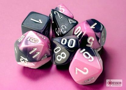 gemini black pink white mini