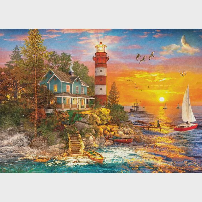 Puzzel Lighthouse island