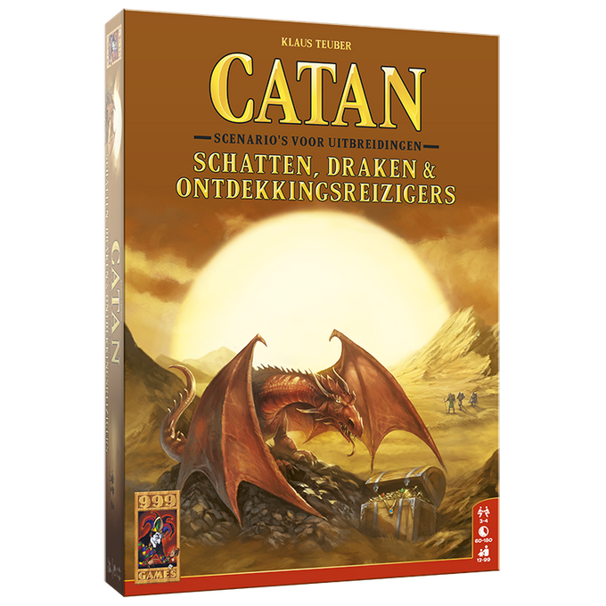 Catan uitbreiding Schatten, draken en ontdekkingsreizigers