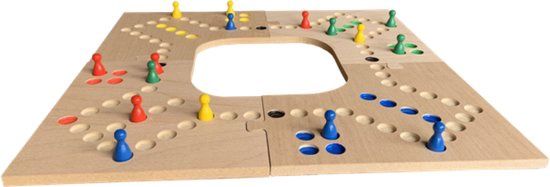 Tokkenspel 4 personen hout