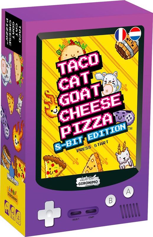 Taco Goat Cheese Pizza 8-bit editie