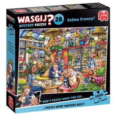 Wasgij mystery 28 Feline Frenzy