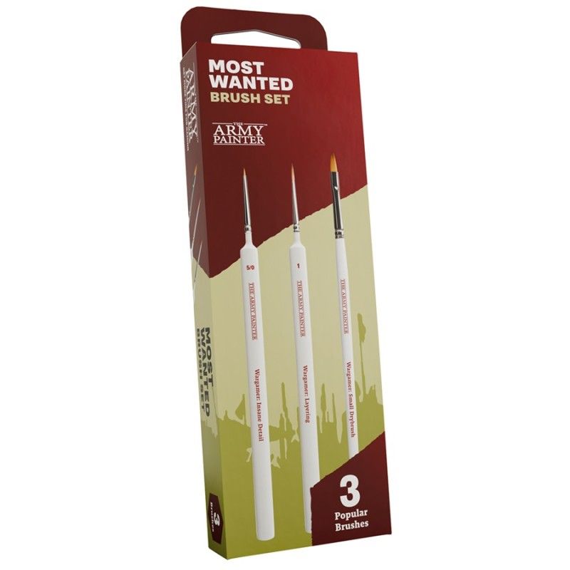 Armypainter most wanted brushset
