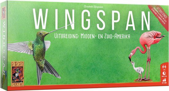 Wingspen uitbreiding Midden en Zuid amerika
