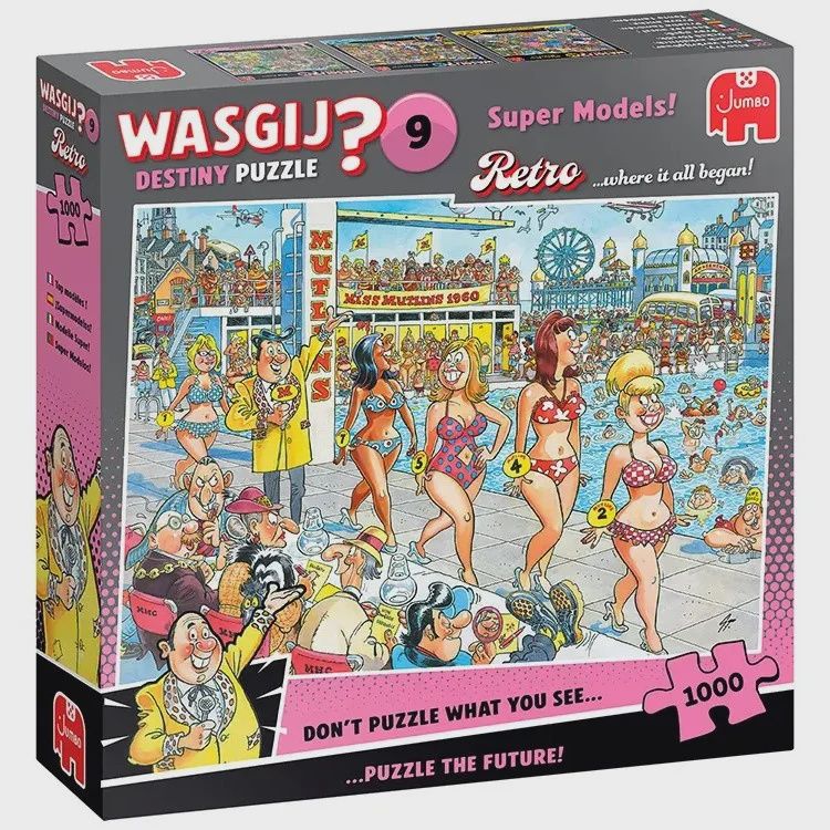 Wasgij retro Super models