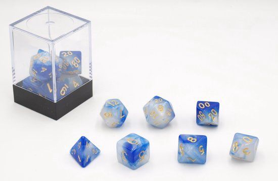 D&amp;D Blauw wit