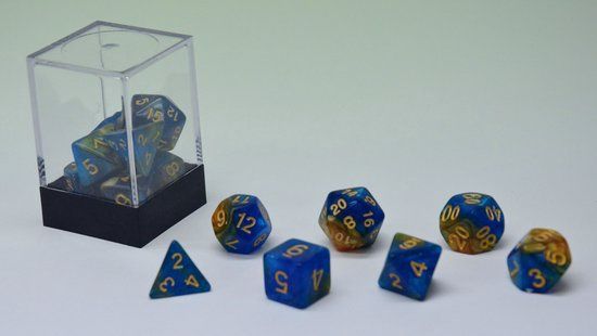D&amp;D Stardust Goud Blauw