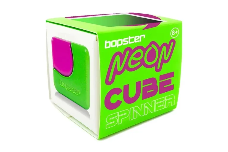 Bobster Cube spinner Neon Groen Roze