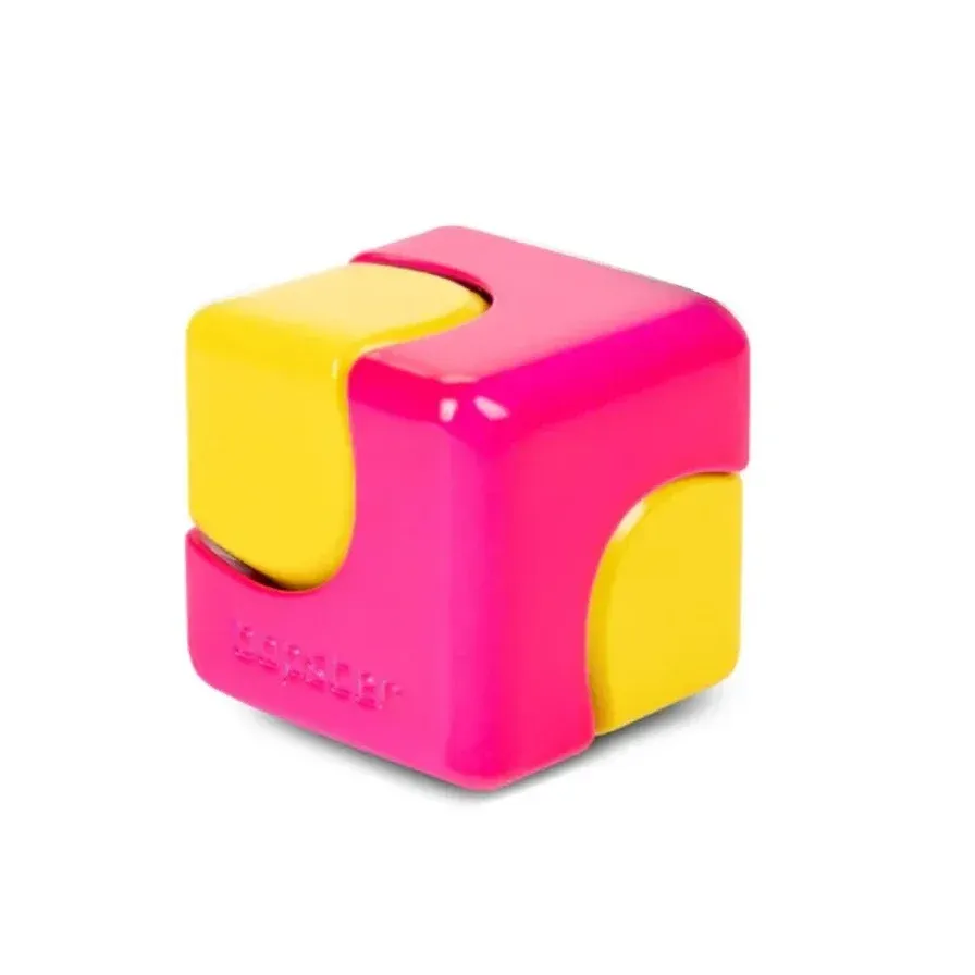 Bopster cube spinner Neon Roze Geel