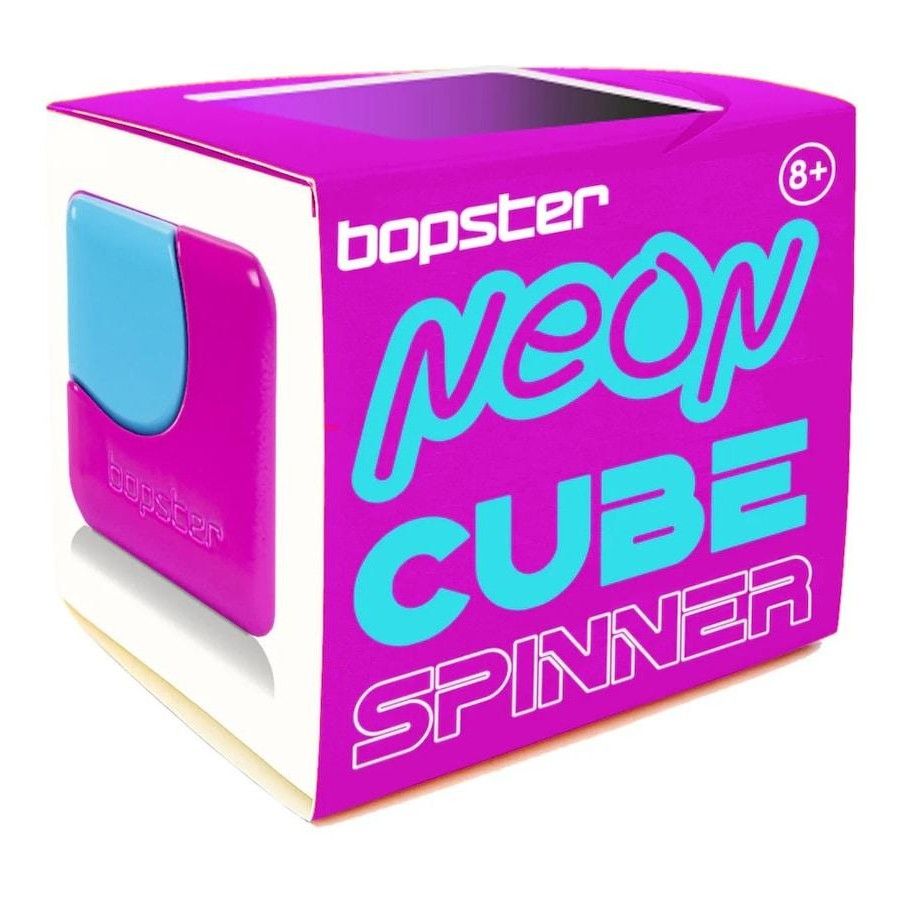 Bopster cube spinner Roze Blauw