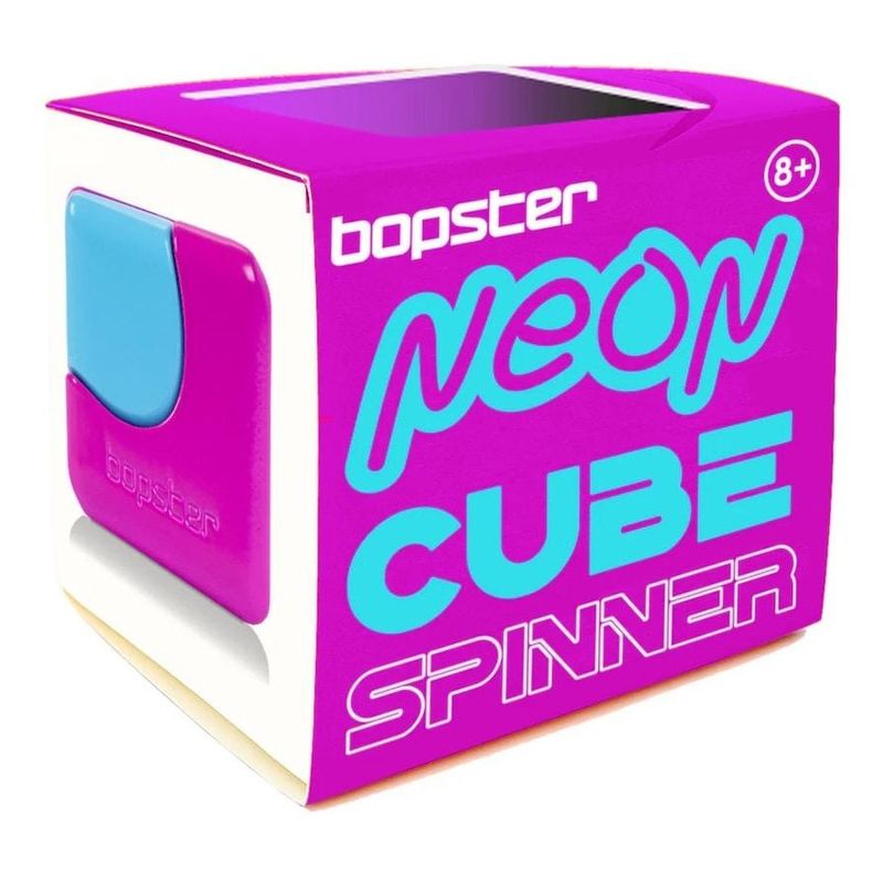 Bopster cube spinner Roze Blauw