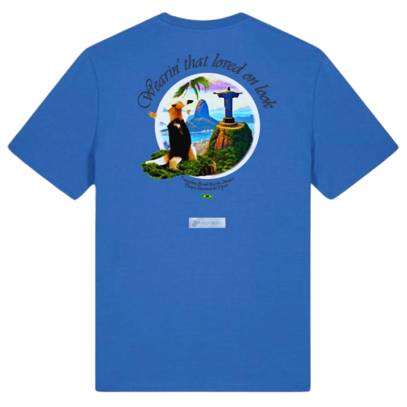 Mi Camiseta Tamandúa Azul Real