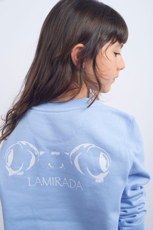 Mi Sudadera Rana Flotante Azul Soul