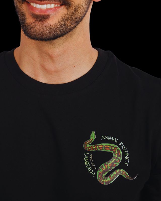 Camiseta Anaconda Negro