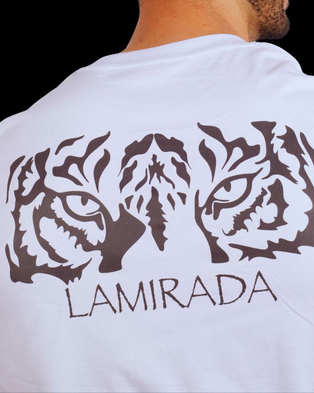 Camiseta Tigre Loco Blanco
