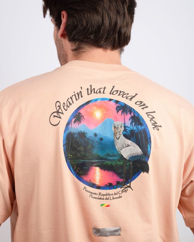 Camiseta Picozapato Melocotón