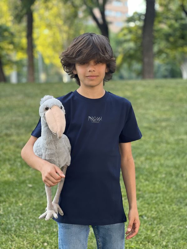 Mi Camiseta Picozapato Azul Navío