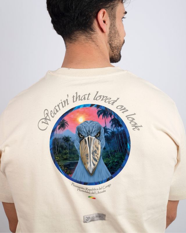 Camiseta Cabeza  Azul Pico Arena