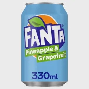 Fanta Pineapple &amp; Grapefruit Can 24x330ml