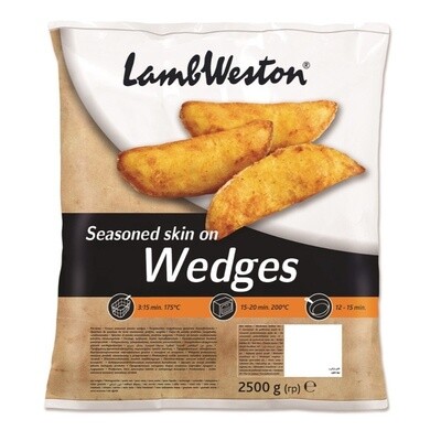 Lamb Weston Spicy Potato Wedges 4x2.5kg