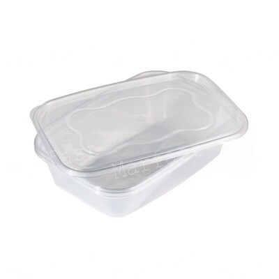 Majestic C750 Plastic Container &amp; Lids 250pcs